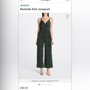 Rochelle Knit Jumpsuit -Kaileigh medium